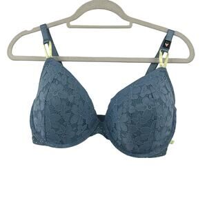 NWT Victoria Secret blue Demi underwire Sports Bra